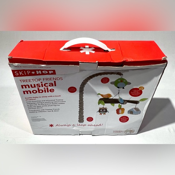 Skip Hop Treetop Friends Musical Mobile Baby Crib Discounted - Picture 8 of 10